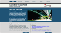 Desktop Screenshot of expether.org